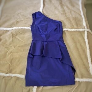 Guess Marciano Royal blue satin dress size 0